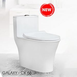 Bồn cầu 1 khối Thiên Thanh Galaxy - CK 66