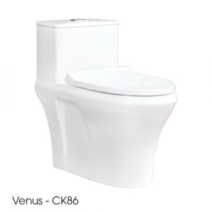 Bàn cầu 1 khối Thiên Thanh VENUS - CK86