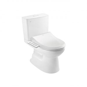 Bồn cầu 2 khối nắp điện tử INAX C-514A+CW-H17VN