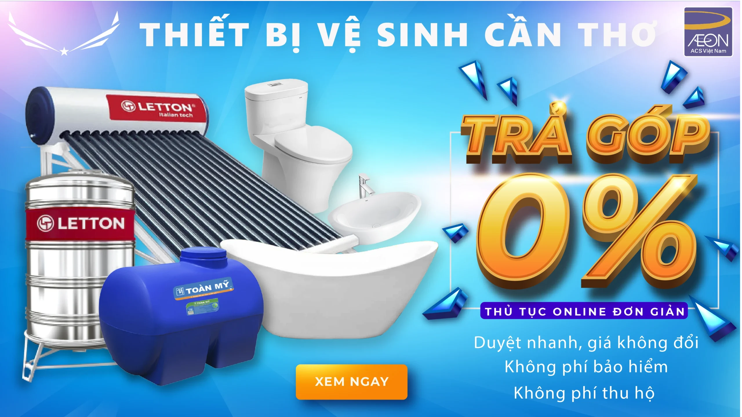 Thiết bị vệ sinh Cần Thơ Nội Thất Miền Tây